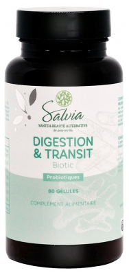 Salvia Nutrition Digestion et Transit 60 Unités