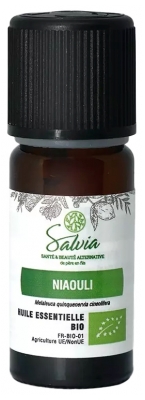 Salvia Nutrition Huile Essentielle Niaouli Biologique 10 ML