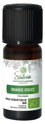 Salvia Nutrition Huile Essentielle Orange Douce Biologique 10 ML
