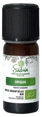 Salvia Nutrition Huile Essentielle Origan Biologique 10 ML