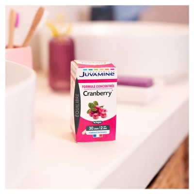 Juvamine Cranberry Équilibre 60 Gélules 