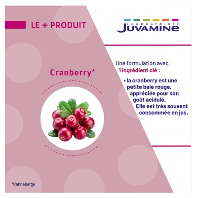 Juvamine Cranberry Équilibre 60 Gélules 