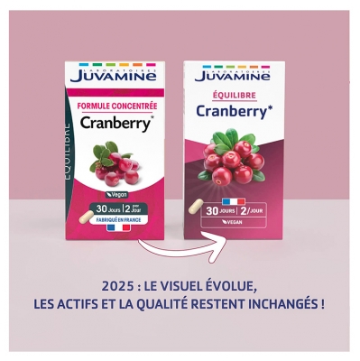 Juvamine Cranberry Équilibre 60 Gélules 