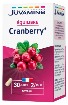 Juvamine Cranberry Équilibre 60 Gélules 