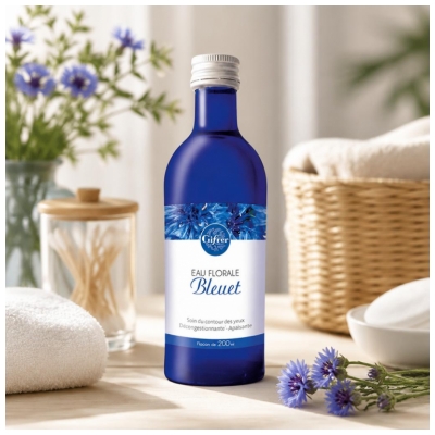Gifrer Eau Aromatisée à la Fleur de Bleuet 200 ml
