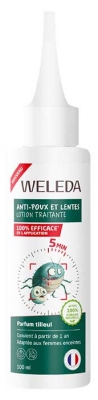 Weleda Lotion Traitante Anti-Poux et Lentes 5 minutes 100 ml