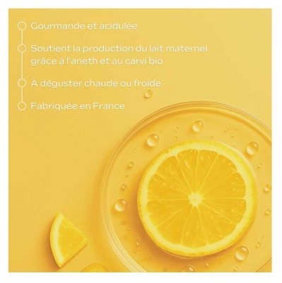 Weleda Maternité Allaitement Tisane Citron - Gingembre Bio 20 Sachets