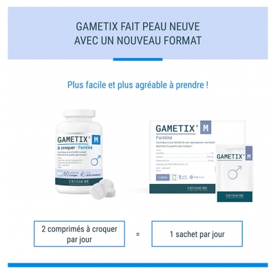 Densmore Gametix M 60 Comprimés à Croquer