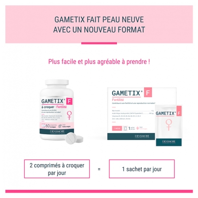 Densmore Gametix F 60 Comprimés à Croquer