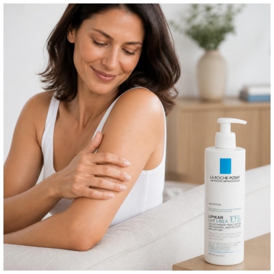 La Roche-Posay Lipikar Lait Urea 10% Hydratant Squames Rugosités 400 ml