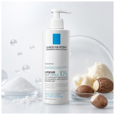 La Roche-Posay Lipikar Lait Urea 10% Hydratant Squames Rugosités 400 ml