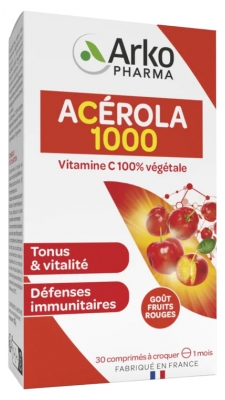 Arkopharma Acérola 1000 30 Unités 