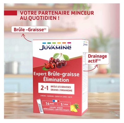 Juvamine Expert Brûle-Graisse 14 Sticks