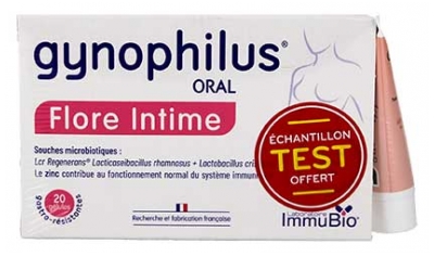 Laboratoire Immubio Gynophilus Oral 20 Gélules Gastro-Résistantes