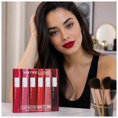 Maybelline New York Superstay Encre à Lèvres Mate Coffret 6 x 5 ml