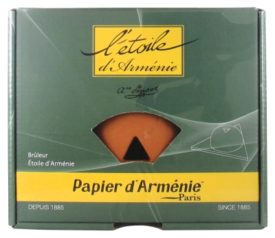 Le Papier d'Armenie Brûleur Terre (Dans Boîte)