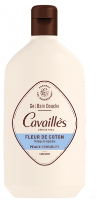 Cavaillès Gel Bain et Douche Fleur de Coton Peaux Sensibles 400 ml