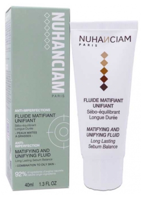 Nuhanciam Anti-Imperfections Fluide Unifiant Matifiant 40 ml