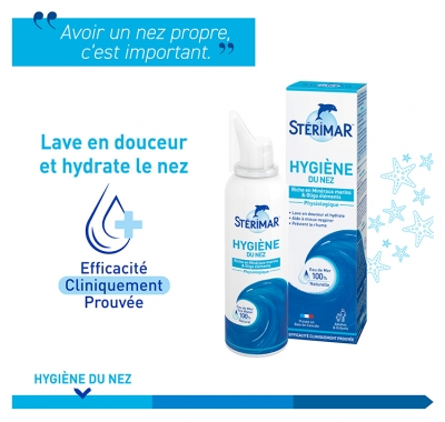 Stérimar Hygiène du Nez Adultes et Enfants 100 ml