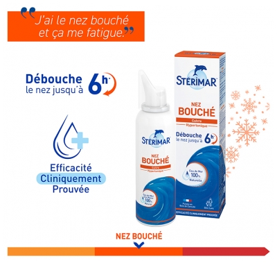 Stérimar Nez Bouché Dès 3 Ans 100 ml