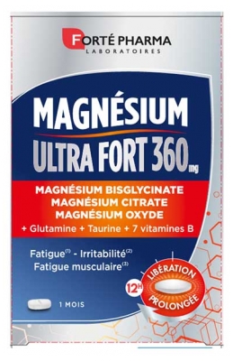 Forté Pharma Magnésium Ultra Fort 360 mg Complément Alimentaire 30 Comprimés