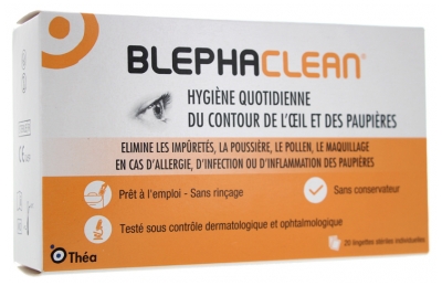 Théa Blephaclean Bte de 20 Lingettes