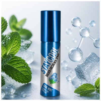 Stay Cool Haleine Fraîche Spray Menthe Verte 20 ml