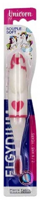 Brosse à dents pour enfants Dr. Smile 2-6 ans, souple, motif licorne