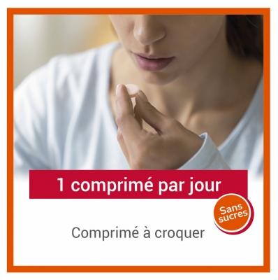 Vitascorbol C1000 à Croquer - Complément Alimentaire Vitamine C - 20 Comprimés