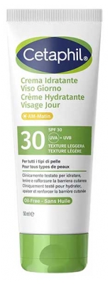 Cetaphil Crème Hydratante Visage Jour SPF 30 - Tube 50 ml
