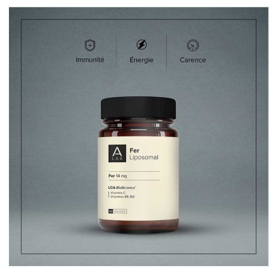 A-Lab Fer Liposomal 2 Mois 60 Gélules