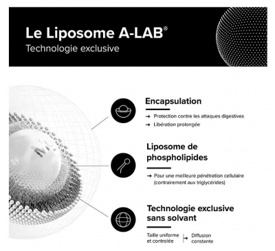 A-Lab Fer Liposomal 2 Mois 60 Gélules