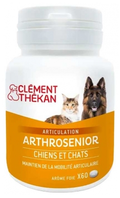 Clément Thékan Articulation Arthrosenior Chiens et Chats Comprimés 60 Unités