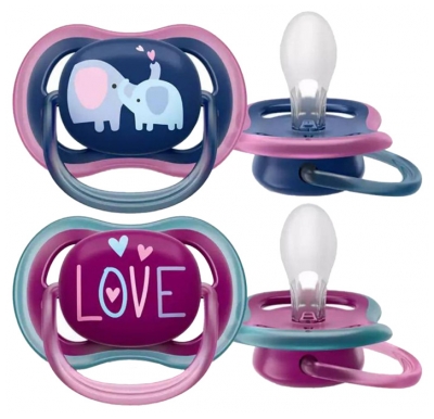 Avent Sucettes Ultra Air 18M+