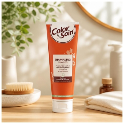Les 3 Chênes Color & Soin Shampoing Anti-Dégorgement Fixateur de Couleur 200 ml
