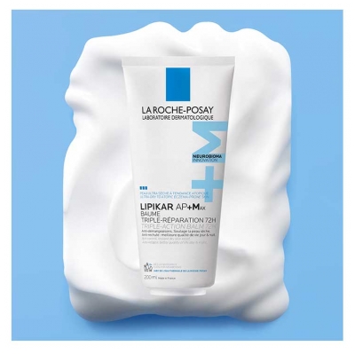 La Roche-Posay Lipikar AP+ Max Baume Triple Réparation 72H Dès la Naissance 200 ml