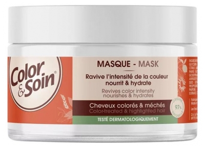 Les 3 Chênes Color & Soin Masque Nourrissant Hydratant et Ravive l'Intensité de la Couleur 250 ml
