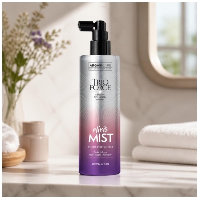 Arganicare Trio Force Spray Brume Elixir Protectrice 200 ml