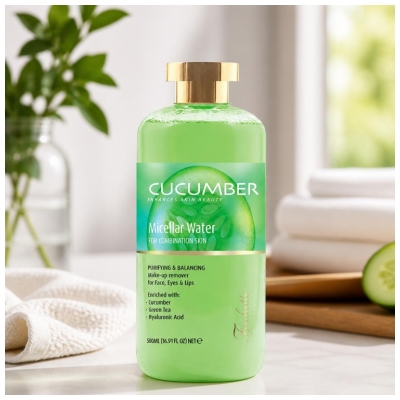 Arganicare Cucumber Eau Micellaire Purifiante Peau Mixte 500 ml