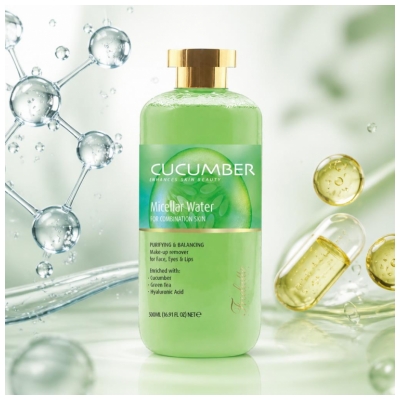 Arganicare Cucumber Eau Micellaire Purifiante Peau Mixte 500 ml