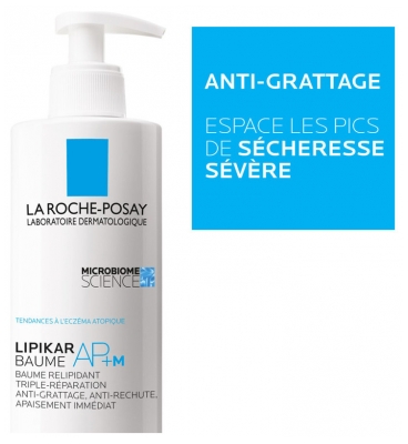 La Roche-Posay Lipikar Baume Ap+M Relipidant Anti-Grattage 400 ml