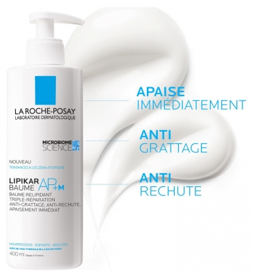 La Roche-Posay Lipikar Baume Ap+M Relipidant Anti-Grattage 400 ml