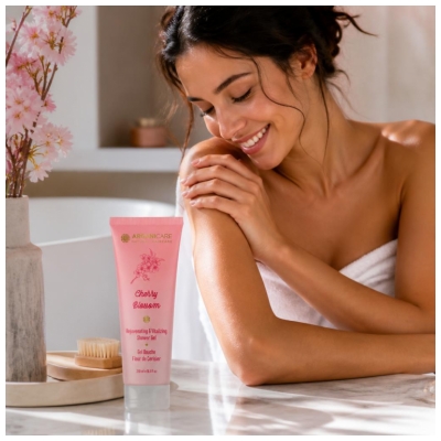 Arganicare Gel Douche Cherry Blossom Fleur de Cerisier 250 ml