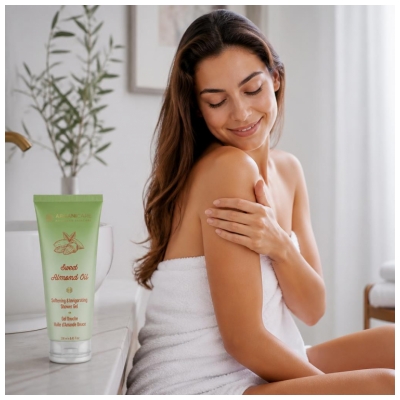 Arganicare Gel Douche Sweet Almond Oil Huile d'Amande Douce 250 ml
