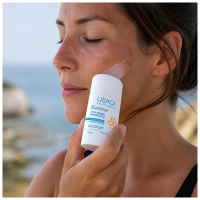 Uriage Bariésun Stick Minéral SPF50+ Visage & Zones Fragiles 18 g