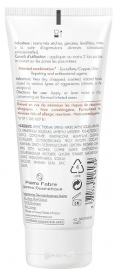 Avène Cicalfate Eau Thermale - - Mains Crème Réparatrice Isolante - Peaux Trèsèches Gercées et Fendillées 100 ml