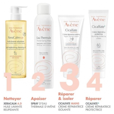 Avène Cicalfate Eau Thermale - - Mains Crème Réparatrice Isolante - Peaux Trèsèches Gercées et Fendillées 100 ml