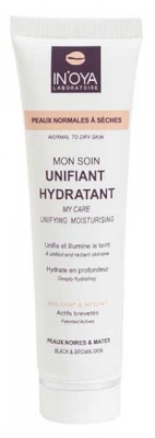 In'Oya Mel'Oya et H2'Oya Mon Soin Unifiant pour les Peaux Noires & Mates Normales à Sèches 50 ml