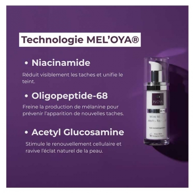 In'Oya Mel'Oya Sérum Anti Taches pour les Peaux Noires et Mates 30 ml