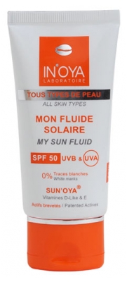 In'Oya Sun'Oya Fluide Solaire pour les Peaux Noires et Mates SPF50 50 ml